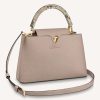 Replica Louis Vuitton LV Women Capucines MM Handbag Hazelnut Brown Taurillon Cowhide Leather 14