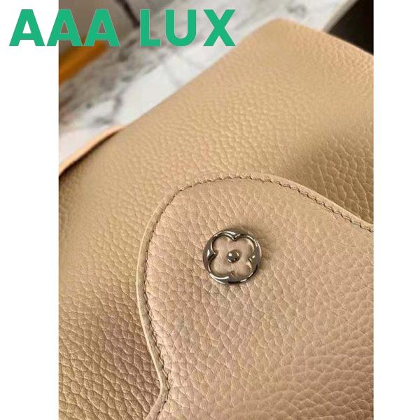 Replica Louis Vuitton LV Women Capucines MM Handbag Grey Taurillon Cowhide 8