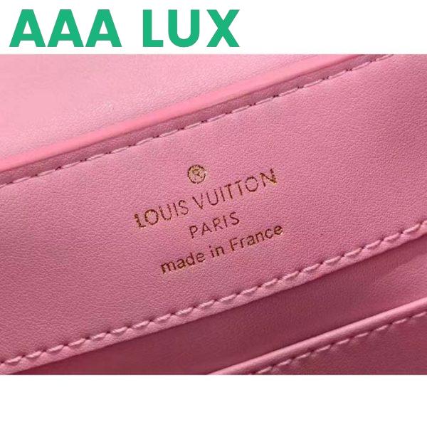 Replica Louis Vuitton LV Women Capucines Mini Handbag Pink Crocodilien Brillant Savoir Faire 11