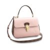 Replica Louis Vuitton LV Women CarryAll PM Bag Pink Beige Embossed Supple Grained Cowhide Leather 12