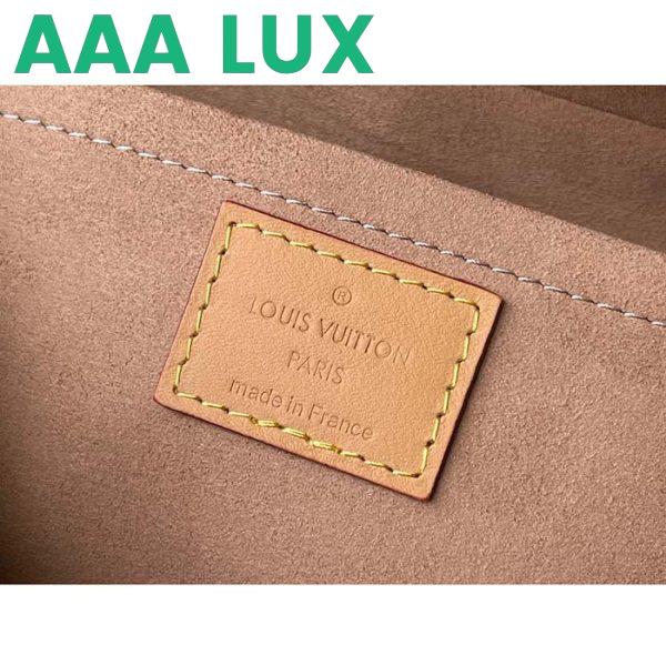 Replica Louis Vuitton LV Women Cité Handbag Monogram Coated Canvas Cowhide Leather 11