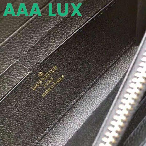 Replica Louis Vuitton LV Women Clémence Wallet in Supple Monogram Empreinte Leather 10