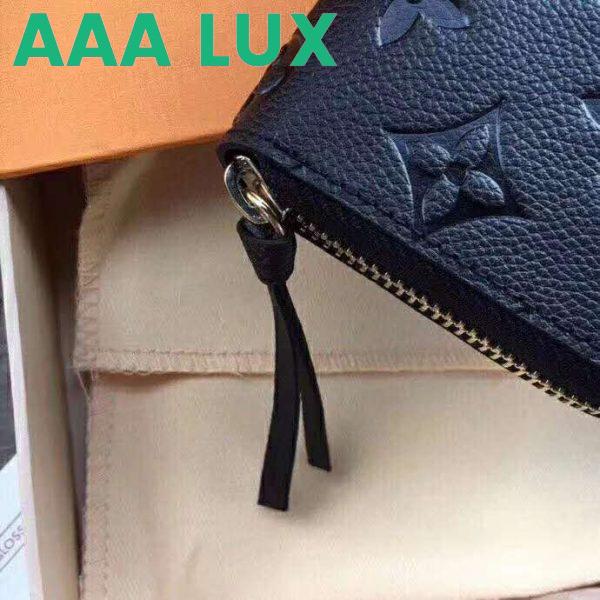 Replica Louis Vuitton LV Women Clémence Wallet in Supple Monogram Empreinte Leather 11