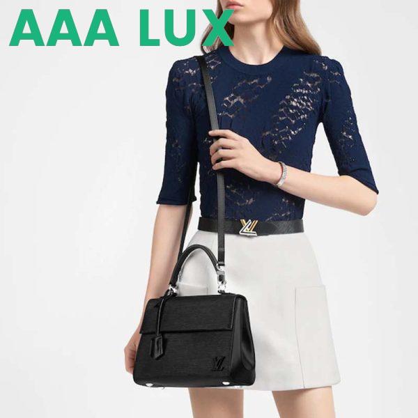 Replica Louis Vuitton LV Women Cluny BB Handbag Epi Grained Cowhide Leather 6