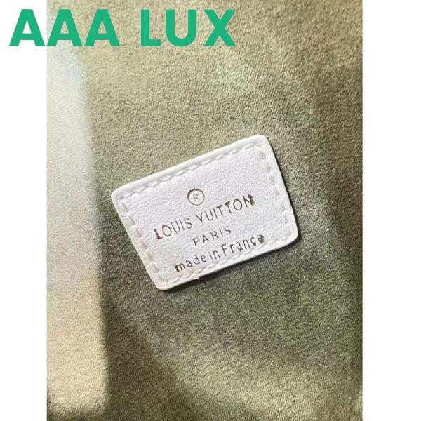 Replica Louis Vuitton LV Women Coussin PM Cream Monogram-Embossed Puffy Lambskin Calfskin 11