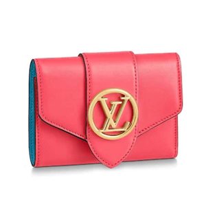 Replica Louis Vuitton LV Women LV Pont 9 Compact Wallet Smooth Cowhide 2