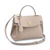 Replica Louis Vuitton LV Women Lockme Ever MM Handbag Black Soft Grained Calfskin 13