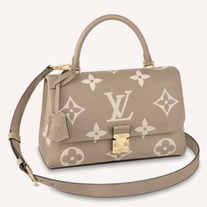 Replica Louis Vuitton LV Women Madeleine MM Handbag Embossed Monogram Empreinte Cowhide 2