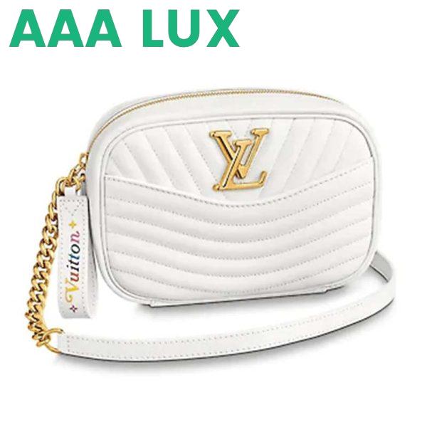 Replica Louis Vuitton LV Women New Wave Camera Bag in Quilted Calf Leather 4