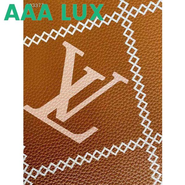 Replica Louis Vuitton LV Women OnTheGo MM Tote Bag Arizona Embossed Supple Grained Cowhide 8