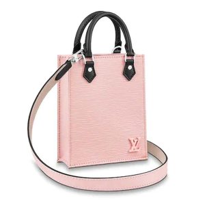 Replica Louis Vuitton LV Women Petit Sac Plat Bag Epi Cowhide Leather 2