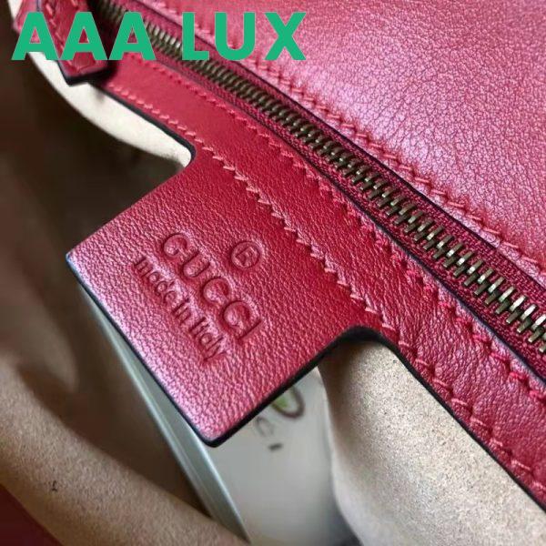Replica Gucci GG Women GG Marmont Small Matelassé Shoulder Bag Red Double G 17