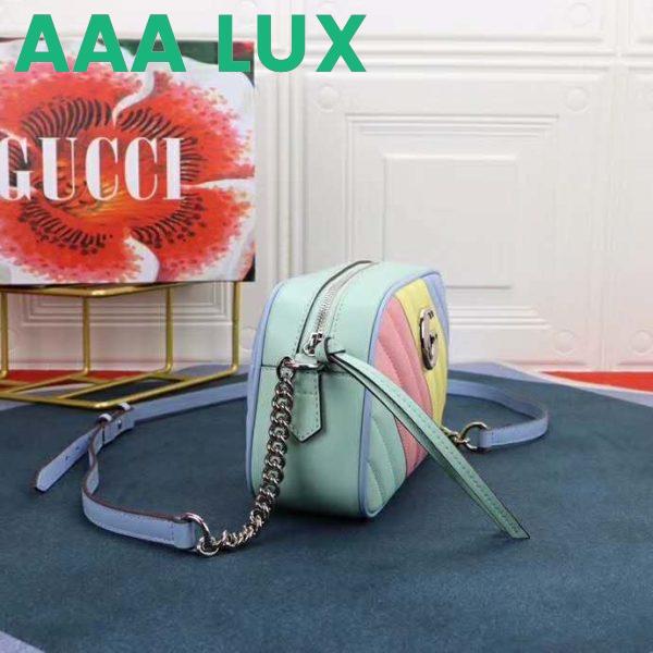 Replica Gucci GG Women GG Marmont Small Shoulder Bag Diagonal Matelassé 6