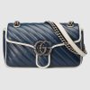 Replica Gucci GG Women GG Marmont Small Shoulder Bag in Diagonal Matelassé Leather 6