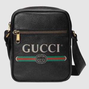 Replica Gucci GG Men Gucci Print Messenger Bag 2
