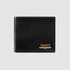 Replica Gucci GG Unisex Leather Card Case Wallet in Textured Leather with Double G 5