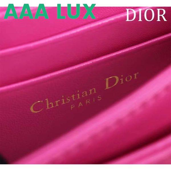 Replica Dior Women CD Miss Dior Mini Bag Rani Pink Cannage Lambskin 11