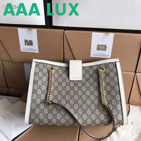 Replica Gucci GG Unisex Padlock GG Medium Shoulder Bag Supreme Canvas 4