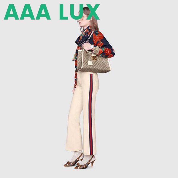 Replica Gucci GG Unisex Padlock GG Medium Shoulder Bag Supreme Canvas 7