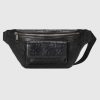 Replica Gucci GG Unisex White Embossed Belt Bag Tonal Leather