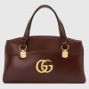 Replica Gucci GG Unisex White Embossed Belt Bag Tonal Leather 15