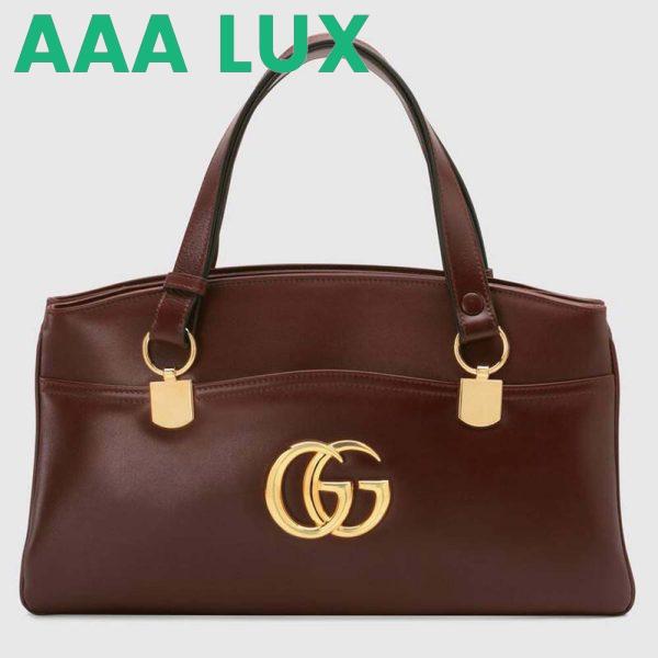 Replica Gucci GG Women Arli Large Top Handle Bag 2