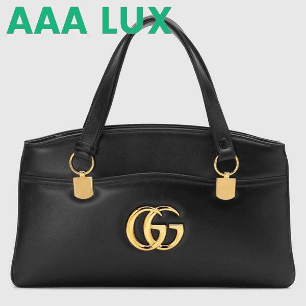 Replica Gucci GG Women Arli Large Top Handle Bag 4