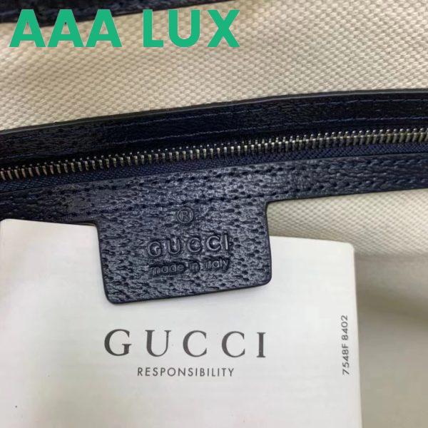 Replica Gucci GG Unisex Ophidia Medium GG Tote Bag Beige Blue Supreme Canvas 10
