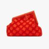 Replica Fendi Women First Medium Red Suede Bag