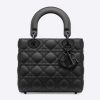 Replica Dior Women Small Diortravel Vanity Case Cannage Lambskin-Black 13