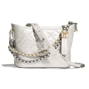 Replica Chanel Women Chanel’s Gabrielle Small Hobo Bag in Aged Calfskin Leather 2