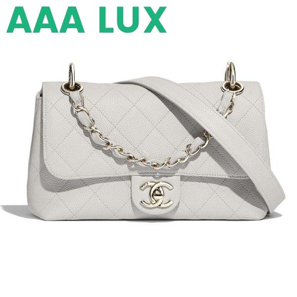 Replica Chanel Women Small Flap Bag Grained Calfskin & Gold-Tone Metal 2