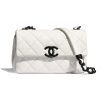 Replica Chanel Women Small Flap Bag Denim & Gold-Tone Metal-Yellow 11