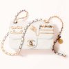 Replica Chanel Women Mini Flap Bag Lambskin & Gold-Tone Metal Coral 12