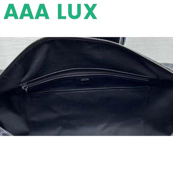 Replica Dior Unisex CD Lingot 50 Bag Black Dior Oblique Jacquard 7