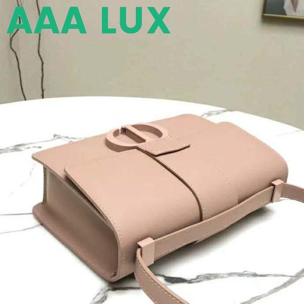 Replica Dior Women 30 Montaigne Bag in Ultramatte Grained Calfskin-Pink 8