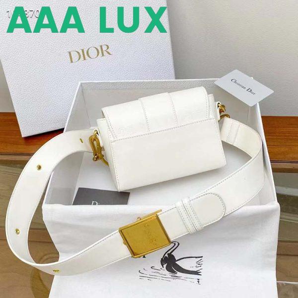 Replica Dior Women CD 30 Montaigne Bag Latte Box Calfskin 6