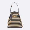 Replica Dior Women CD Medium C’est Dior Bag Natural Cannage Raffia 14